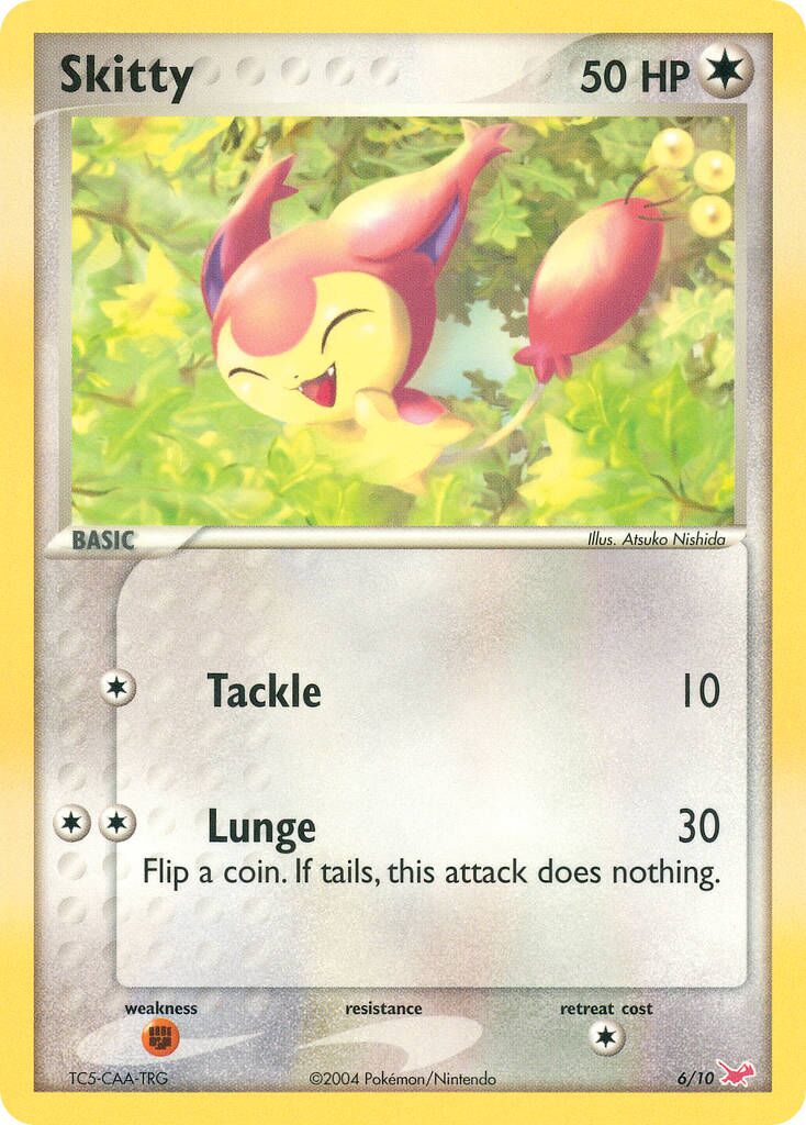 Skitty 006/11 — EX trainer Kit (Latias) (English Pokémon TCG card)