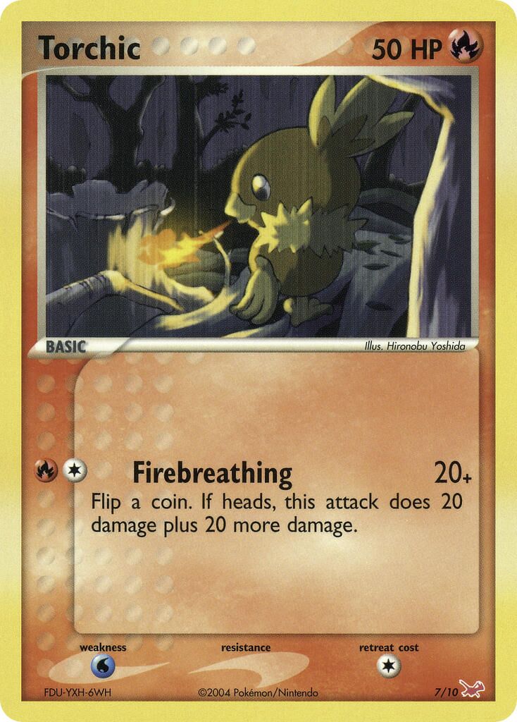 Torchic 007/11 — EX trainer Kit (Latias) (English Pokémon TCG card)