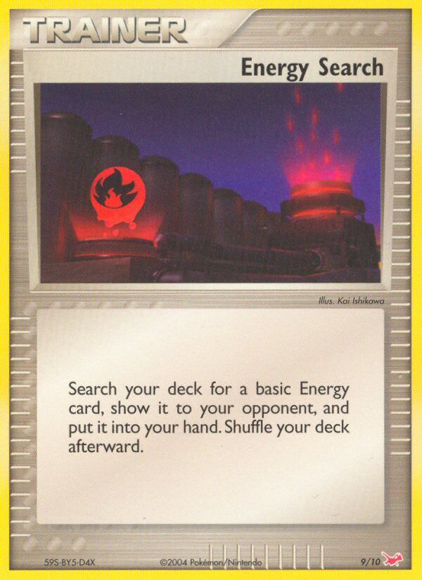 Energy Search 009/11 — EX trainer Kit (Latias) (English Pokémon TCG card)