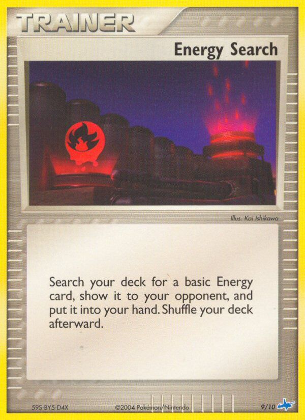 Energy Search 009/11 — EX trainer Kit (Latios) (English Pokémon TCG card)