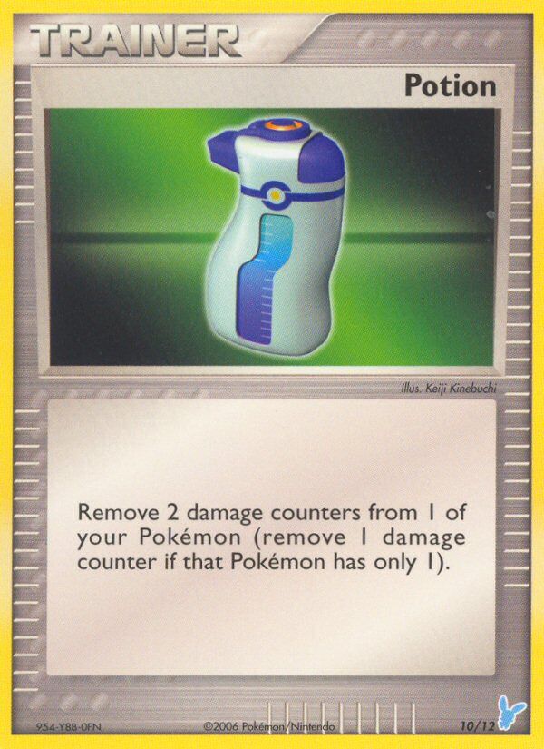 Potion 010/13 — EX trainer Kit 2 (Minun) (English Pokémon TCG card)