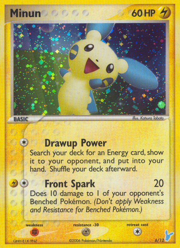 Minun 006/13 — EX trainer Kit 2 (Minun) (English Pokémon TCG card)