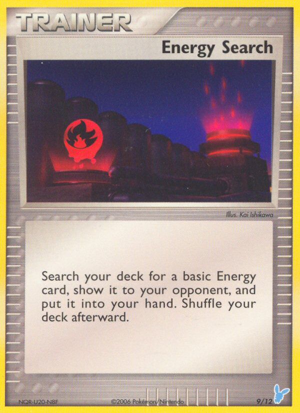 Energy Search 009/13 — EX trainer Kit 2 (Minun) (English Pokémon TCG card)
