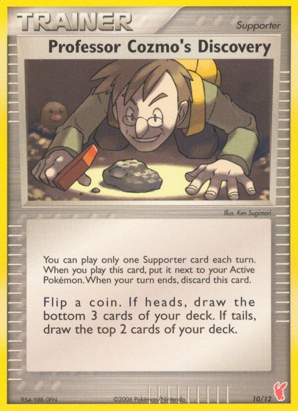 Professor Cozmo's Discovery 010/12 — EX trainer Kit 2 (Plusle) (English Pokémon TCG card)