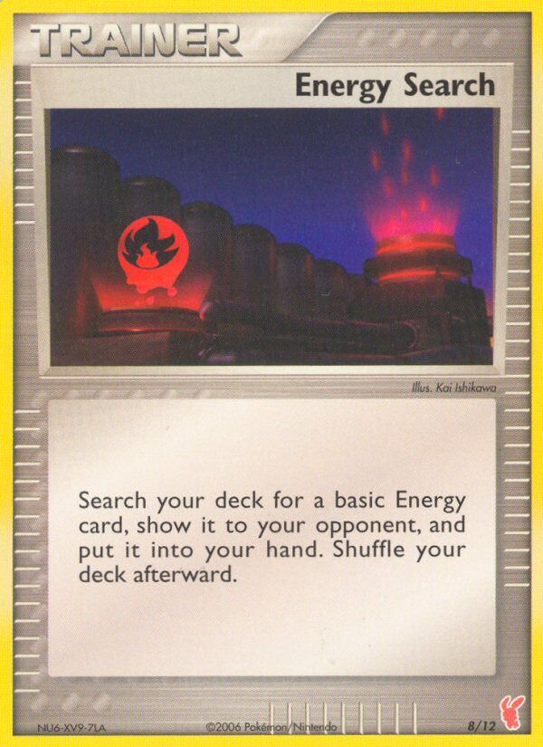 Energy Search 008/12 — EX trainer Kit 2 (Plusle) (English Pokémon TCG card)