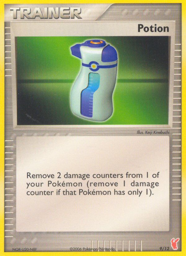 Potion 009/12 — EX trainer Kit 2 (Plusle) (English Pokémon TCG card)