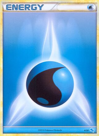 Water Energy 004/60 — HGSS Trainer Kit sets (Gyarados & Raichu) (English Pokémon TCG card)