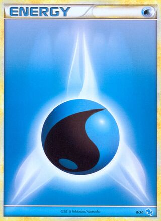 Water Energy 008/60 — HGSS Trainer Kit sets (Gyarados & Raichu) (English Pokémon TCG card)