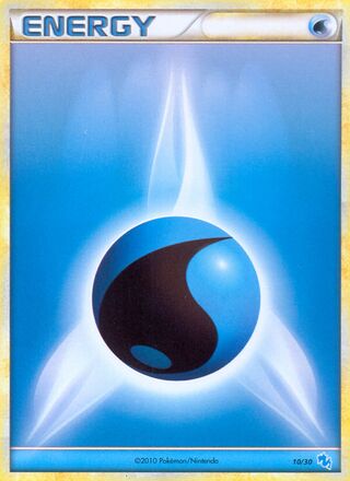 Water Energy 010/60 — HGSS Trainer Kit sets (Gyarados & Raichu) (English Pokémon TCG card)