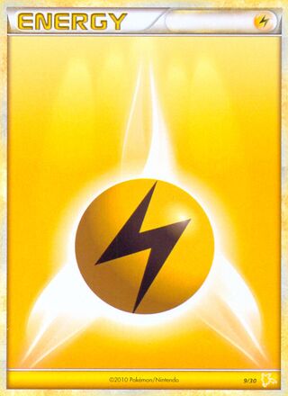 Lightning Energy 039/60 — HGSS Trainer Kit sets (Gyarados & Raichu) (English Pokémon TCG card)