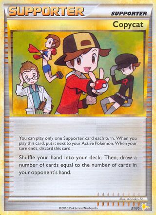 Copycat 051/60 — HGSS Trainer Kit sets (Gyarados & Raichu) (English Pokémon TCG card)