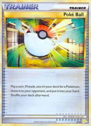 Poké Ball 025/30 — HGSS Trainer Kit (Raichu) (Japanese Pokémon TCG card)