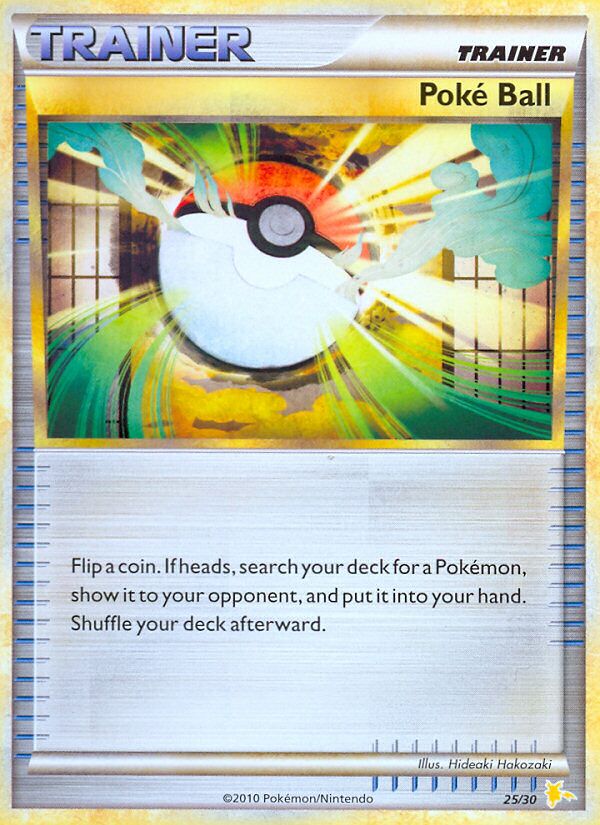 Poké Ball 025/30 — HGSS trainer Kit (Raichu) (English Pokémon TCG card)