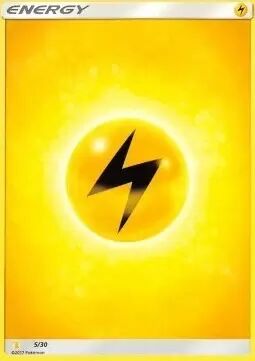 Lightning Energy 005/30 — SM trainer Kit (Alolan Raichu) (English Pokémon TCG card)