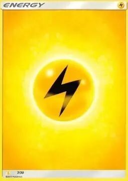 Lightning Energy 007/30 — SM trainer Kit (Alolan Raichu) (English Pokémon TCG card)