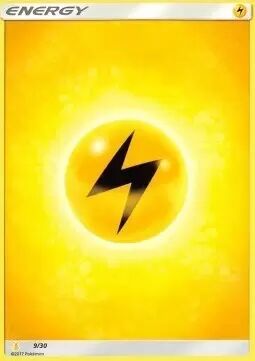 Lightning Energy 009/30 — SM trainer Kit (Alolan Raichu) (English Pokémon TCG card)