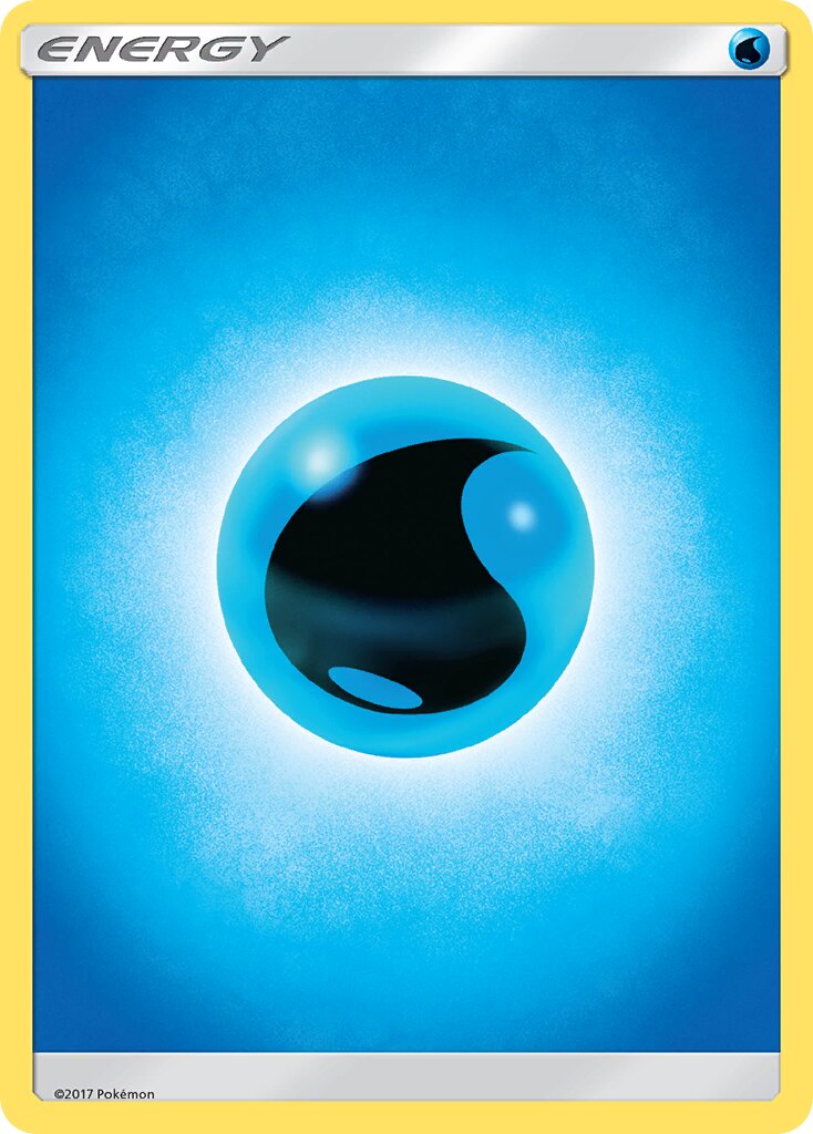 Water Energy 003/15 — SM Trainer Kit (Alolan Sandslash) (English Pokémon TCG card)