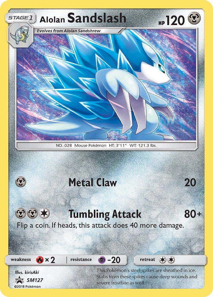 Alolan Sandslash 012/15 — SM Trainer Kit (Alolan Sandslash) (English Pokémon TCG card)