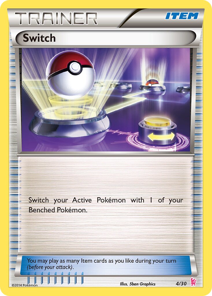 Switch Pokémon TCG cards