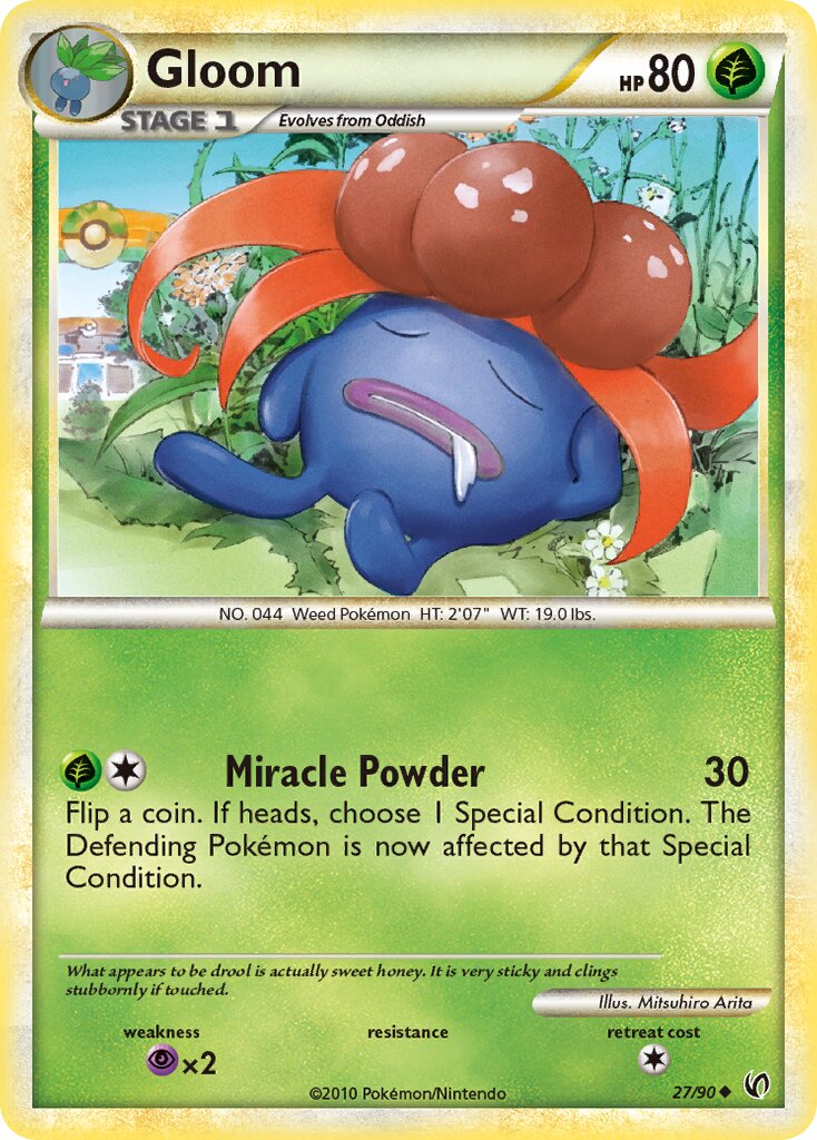 Gloom 027 — Undaunted (English Pokémon TCG card)