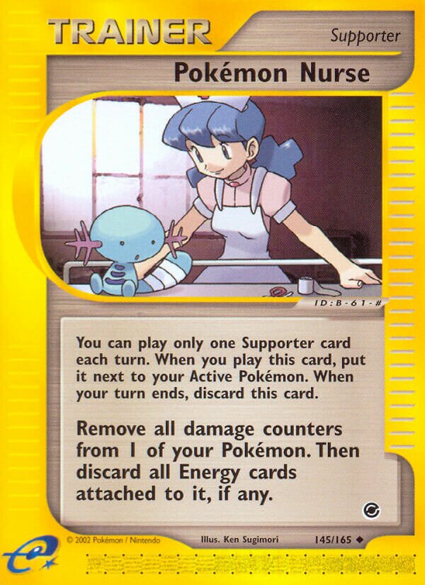 Pokémon Nurse 014/25 — WC Deck 2004 (Blaziken Tech) (English Pokémon TCG card)