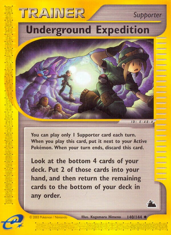 Underground Expedition 014/22 — WC Deck 2004 (Magma Spirit) (English Pokémon TCG card)