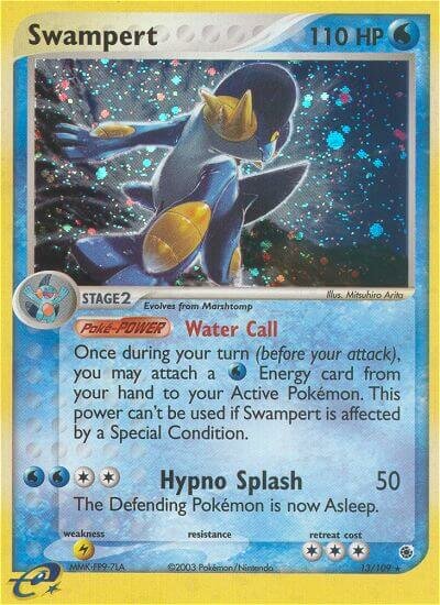 Swampert 013/25 — WC Deck 2004 (Rocky Beach) (English Pokémon TCG card)