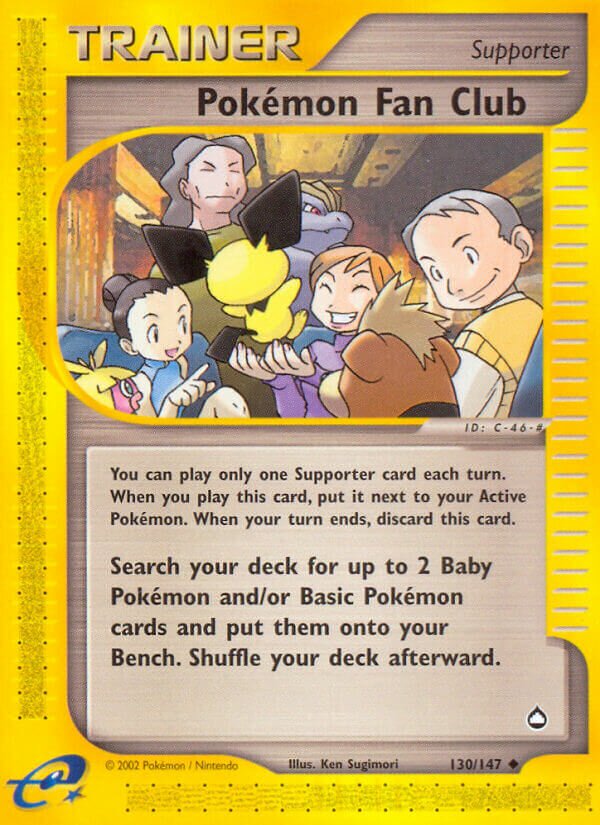 Pokémon Fan Club 013/25 — WC Deck 2004 (Rocky Beach) (English Pokémon TCG card)