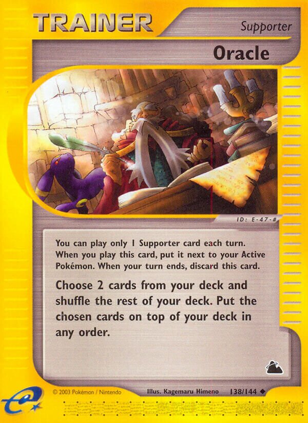 Oracle 013/25 — WC Deck 2004 (Rocky Beach) (English Pokémon TCG card)