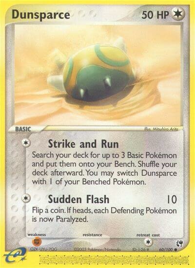 Dunsparce 060/25 — WC Deck 2004 (Rocky Beach) (English Pokémon TCG card)