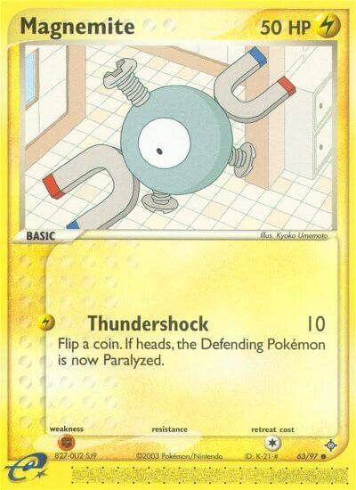 Magnemite 063/25 — WC Deck 2004 (Rocky Beach) (English Pokémon TCG card)