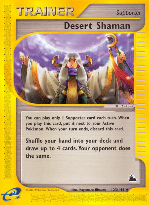 Desert Shaman 012/24 — WC Deck 2004 (Team Rushdown) (English Pokémon TCG card)