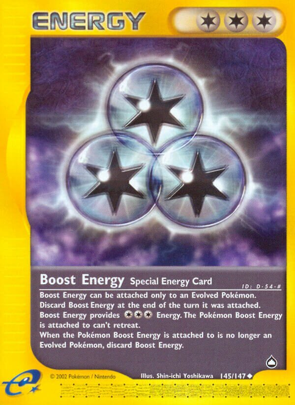 Boost Energy 014/24 — WC Deck 2004 (Team Rushdown) (English Pokémon TCG card)