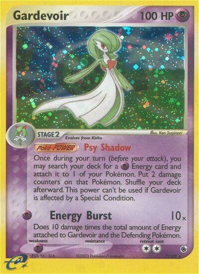 Gardevoir 007/24 — WC Deck 2004 (Team Rushdown) (English Pokémon TCG card)