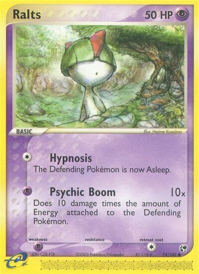 Ralts 074/24 — WC Deck 2004 (Team Rushdown) (English Pokémon TCG card)