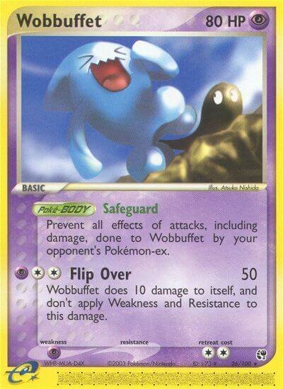 Wobbuffet 026/18 — WC Deck 2005 (Bright Aura) (English Pokémon TCG card)