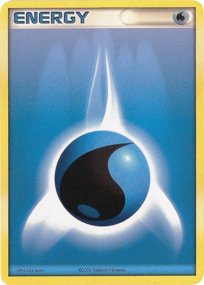 Water Energy 003/25 — WC Deck 2005 (King Of The West) (English Pokémon TCG card)