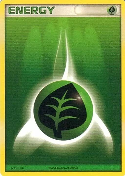 Grass Energy 001/20 — WC Deck 2005 (Queendom) (English Pokémon TCG card)
