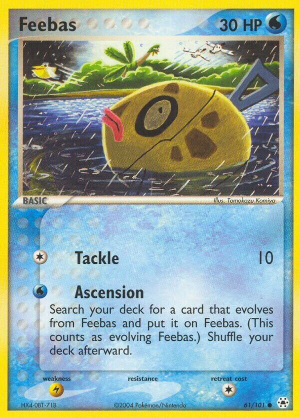 Feebas 061/20 — WC Deck 2005 (Queendom) (English Pokémon TCG card)