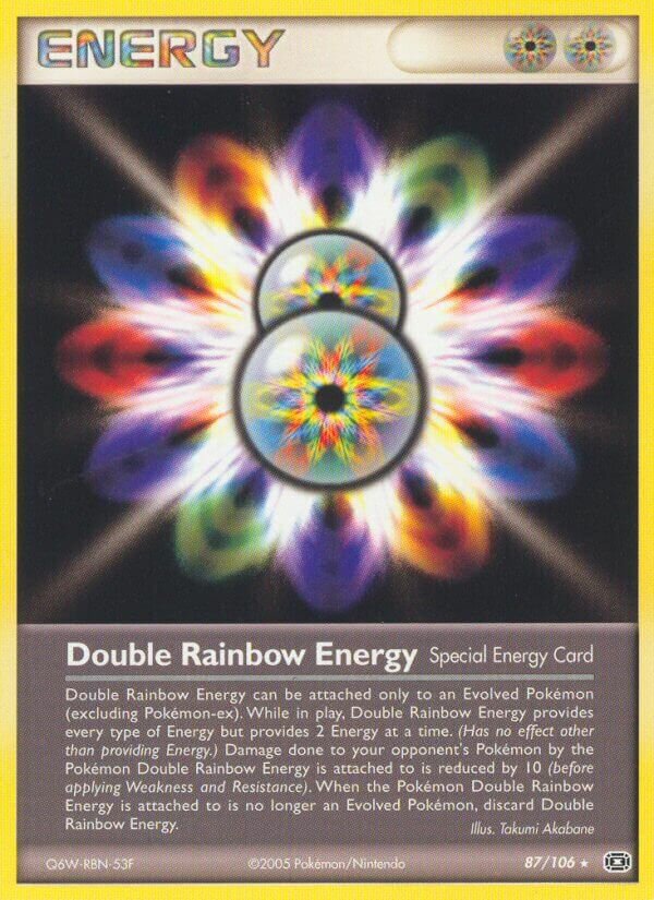 Double Rainbow Energy 087/20 — WC Deck 2005 (Queendom) (English Pokémon TCG card)