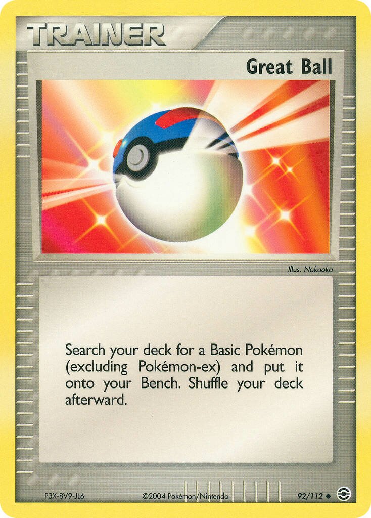 Great Ball 092/20 — WC Deck 2005 (Queendom) (English Pokémon TCG card)