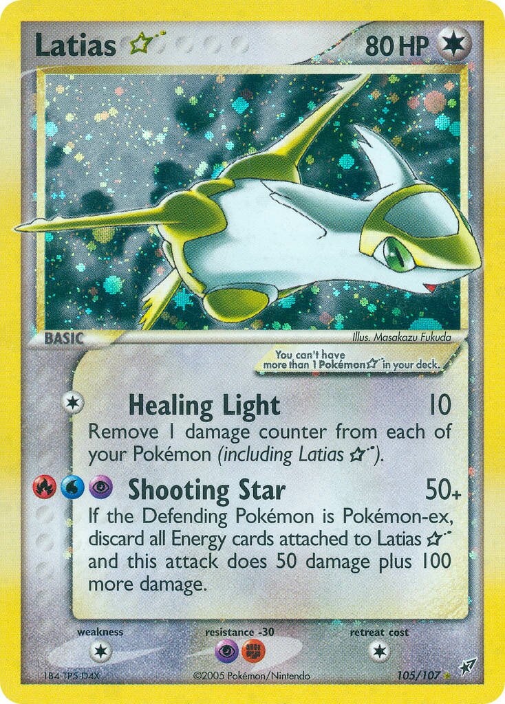 Latias ☆ 010/23 — WC Deck 2006 (B L S) (English Pokémon TCG card)