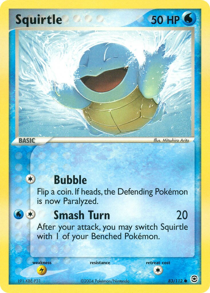 Squirtle 083/23 — WC Deck 2006 (B L S) (English Pokémon TCG card)