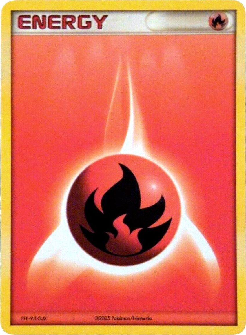 Fire Energy 002/27 — WC Deck 2006 (Eeveelutions) (English Pokémon TCG card)