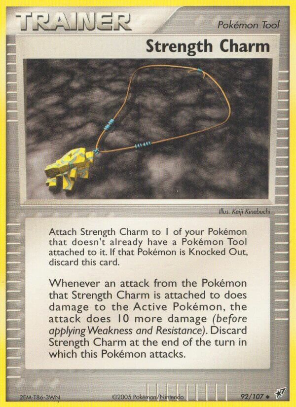 Strength Charm 092/27 — WC Deck 2006 (Eeveelutions) (English Pokémon TCG card)