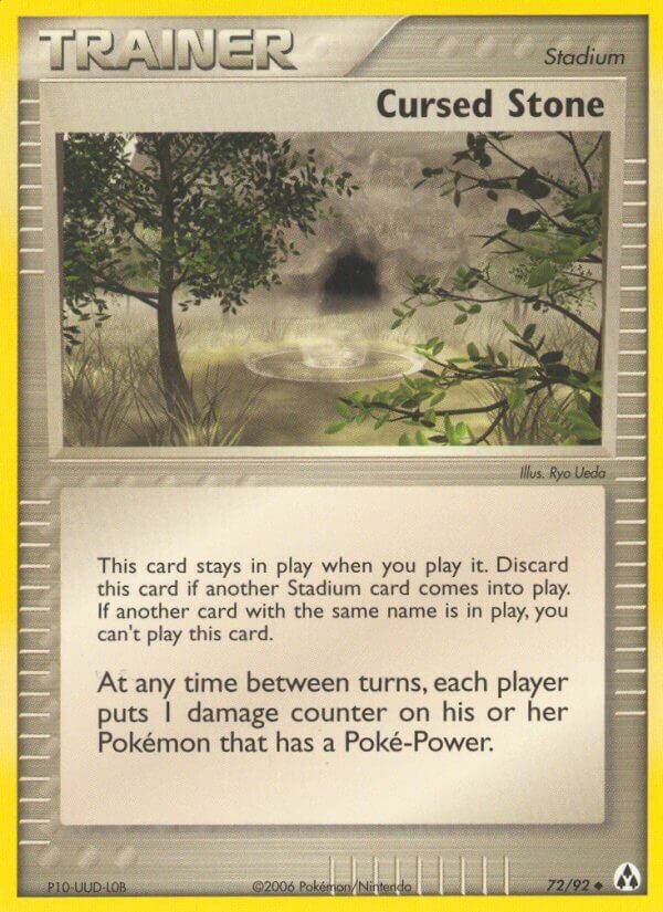 Cursed Stone 072/20 — WC Deck 2006 (Mewtrick) (English Pokémon TCG card)