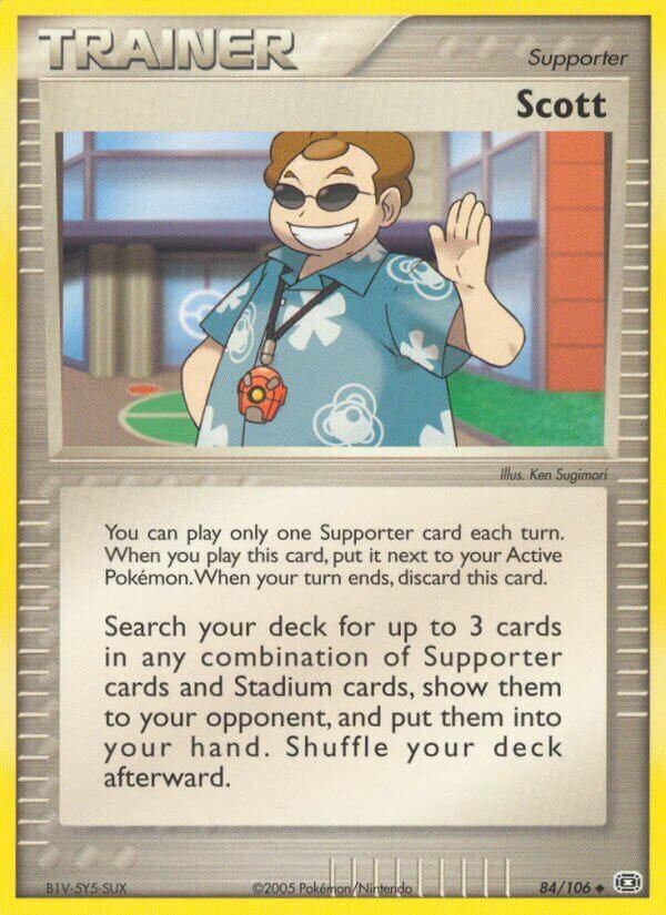 Scott 084/20 — WC Deck 2006 (Mewtrick) (English Pokémon TCG card)