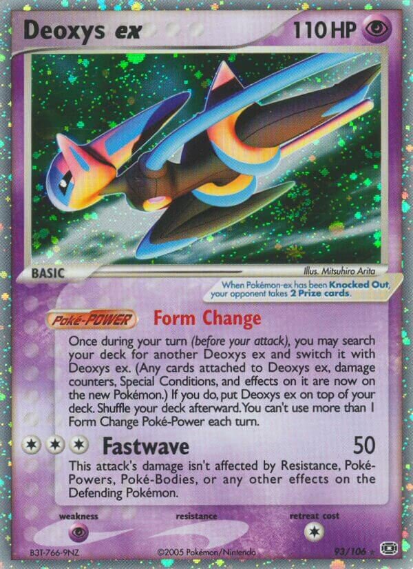 Deoxys ex 093/20 — WC Deck 2006 (Mewtrick) (English Pokémon TCG card)