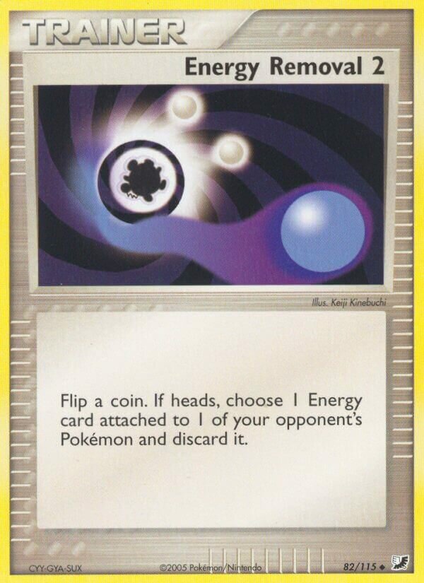 Energy Removal 2 082/25 — WC Deck 2006 (Suns And Moons) (English Pokémon TCG card)