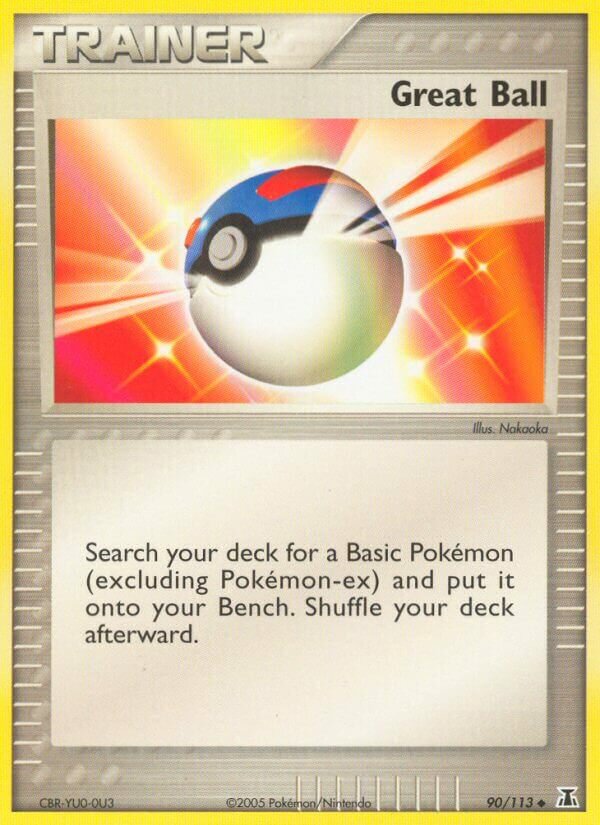 Great Ball 090/25 — WC Deck 2006 (Suns And Moons) (English Pokémon TCG card)